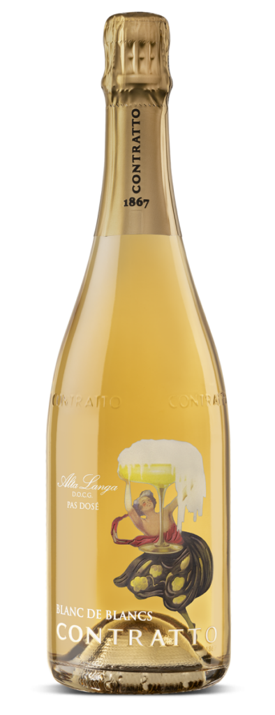 Fles Contratto Blanc de Blancs